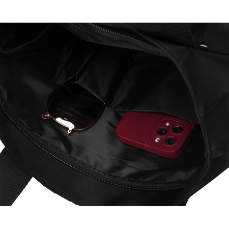 Minimalistische, geräumige Damen Shopper Tasche für die Schulter – Rovicky