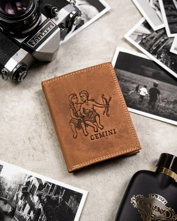 Große Herren Geldbörse aus Nubukleder – Always Wild