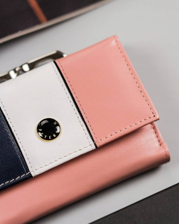 Kleine Damen Geldbörse aus Leder mit RFID Schutz – Peterson