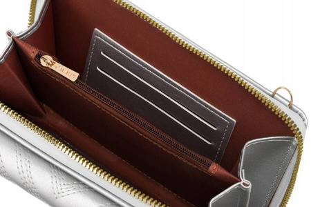 Mini Damen Umhängetasche-Geldbörse 2-in-1 mit abnehmbarem Riemen – 4U Cavaldi