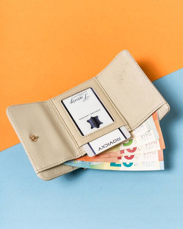 Kleine Damen Portemonnaie mit Druckknopf und Bügelverschluss – Lorenti