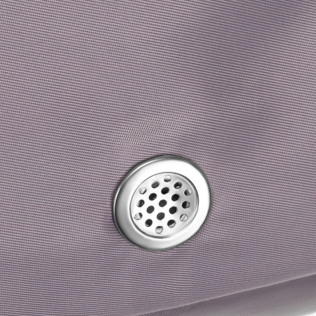 Geräumige, Wochenend-Reisetasche in Grau-Rosa mit einem Thermofach für Schuhe - Peterson