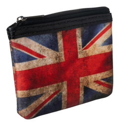 Buntes Schlüsseletui mit Schlüsselring – Loren