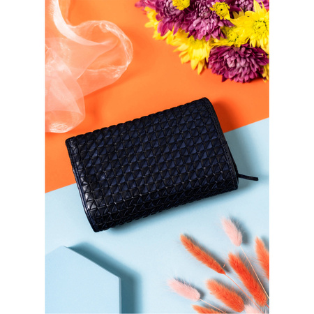 Elegante Damen Geldbörse für Karten und Dokumente mit RFID – Rovicky