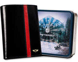 Herren Geldbörse aus Leder für Karten – Peterson