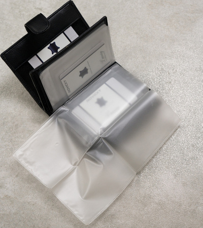 Klassische Herren Geldbörse mit Ziernähten – Cavaldi