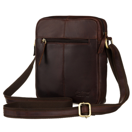 Damen Crossbody Umhängetasche aus echtem Leder – Peterson