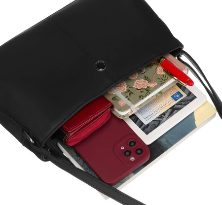 Damen Umhängetasche aus echtem Leder – Peterson