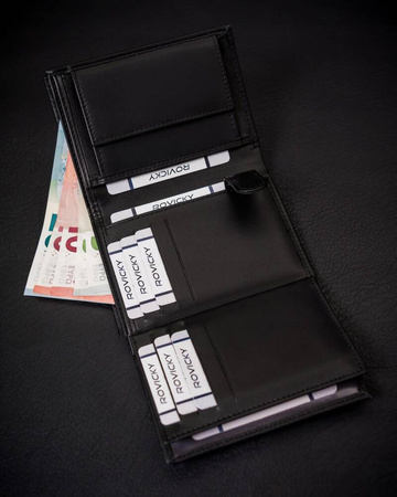 Große Herren Geldbörse aus Öko-Leder – 4U Cavaldi