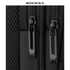 Großer, schwarzer Reisetaschen-Rucksack aus Polyester, ideal als Handgepäck – Rovicky