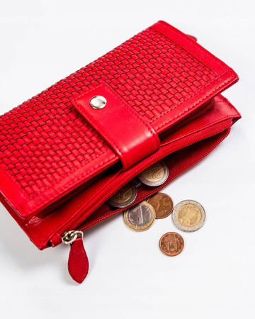 Große Damen Geldbörse aus Echtleder – Rovicky