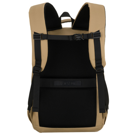 Großer Khaki-Reise-Rucksack mit Laptopfach, zweifach unterteilt – Peterson