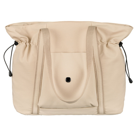 Beige Damen Shopper aus Polyester mit bequemen Henkeln – Peterson