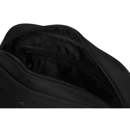 Elegante Herren Gürteltasche aus Polyester & Öko-Leder in Schwarz – Peterson