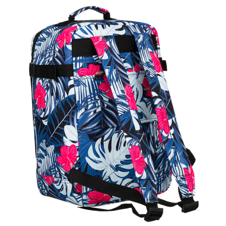 Geräumiger Kabinenrucksack aus Polyester mit Blumenmuster – Peterson