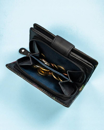 Große, vertikale Damen Geldbörse aus echtem Leder – Rovicky