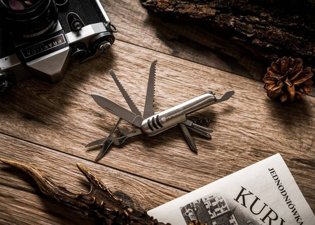 Multifunktions-Taschenmesser aus Edelstahl – Peterson