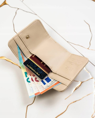 Kleine, elegante Damen Geldbörse aus Öko-Leder – Peterson