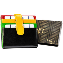 Praktisches Kartenetui aus echtem Leder – Rovicky