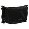 Schwarze, einteilige Umhängetasche mit verstellbarem Gurt – Peterson