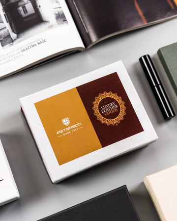 Kleine Damen Geldbörse aus Leder mit RFID Schutz – Peterson