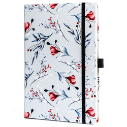 Punktiertes Notizbuch mit Gummiband im Format A5 – Peterson