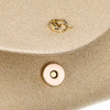 Goldene, glitzernde Damen-Clutch aus synthetischem Stoff – Rovicky