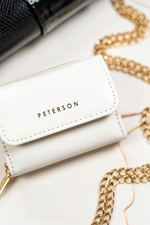 Elegante Damen Geldbörse aus lackiertem Öko-Leder – Peterson