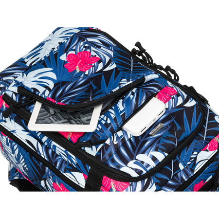 Geräumiger Kabinenrucksack aus Polyester mit Blumenmuster – Peterson