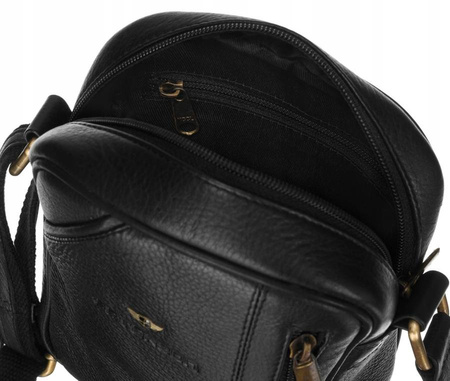 Städtische Herren Umhängetasche mit langem Gurt – Peterson