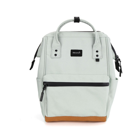 Geräumiger Damen Rucksack in Mintgrün mit Reißverschluss – Himawari