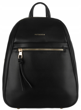 Eleganter Damen-Rucksack aus Öko-Leder – Peterson