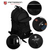 Geräumiger Wanderrucksack aus Polyester in Schwarz – Peterson