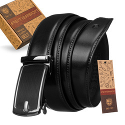 Herren Gürtel Business mit eleganter automatischer Schnalle – Peterson