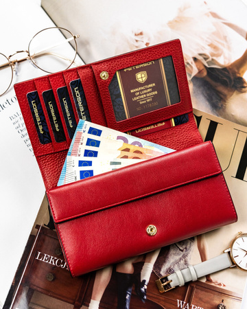 Große Damen Geldbörse mit doppeltem Münzfach – Peterson