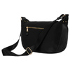 Schwarze, einteilige Umhängetasche mit verstellbarem Gurt – Peterson