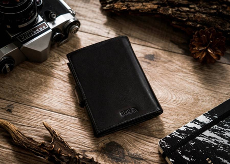 Vertikale Herren Geldbörse mit Druckknopf – Peterson