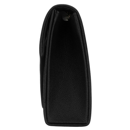 Schwarze Damen-Clutch aus Öko-Leder, einteilig – Rovicky