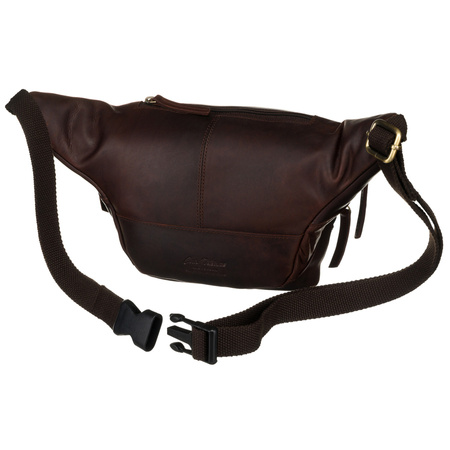 Klassische Herren Bauchtasche aus Leder für die Hüfte – Peterson