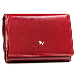 Klassische Damen Geldbörse aus Leder mit RFID-Schutz – Rovicky