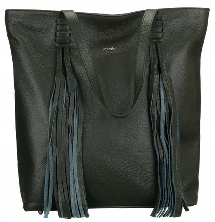 Große Shopper Damen mit Fransen – Rovicky