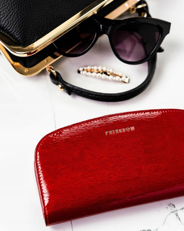 Große Damen Geldbörse aus Echtleder – Peterson