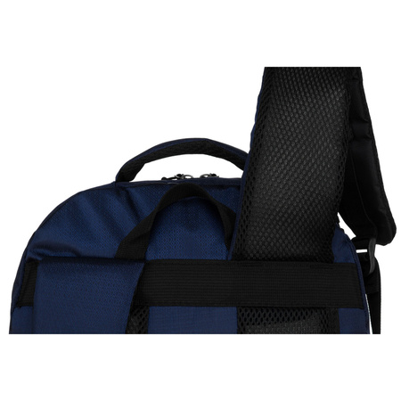 Wanderrucksack aus Polyester in Marineblau-Schwarz – Peterson