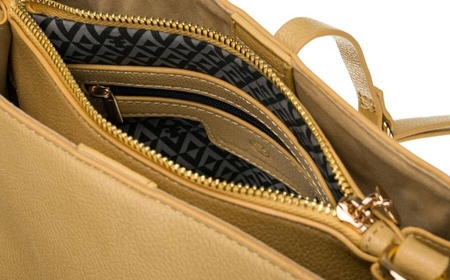 Damen Umhängetasche aus Öko-Leder mit verstellbarem Riemen – LuluCastagnette