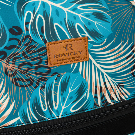 Multicolor Damen City Rucksack mit Pflanzenmuster – Rovicky