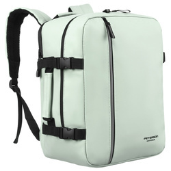 Reiserucksack aus Kunststoff in Hellgrün – Peterson