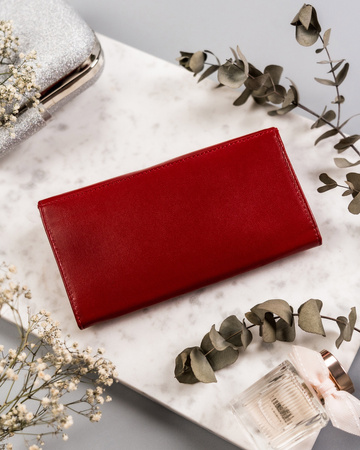 Große Damen Geldbörse aus Leder mit RFID Protect – Rovicky