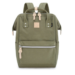 Städtischer Rucksack aus wasserabweisendem Gewebe in Khaki – Himawari