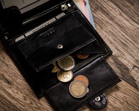 Klassische Herren Geldbörse für Karten – Rovicky