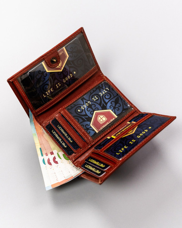 Elegante Damen Geldbörse aus Echtleder – Peterson